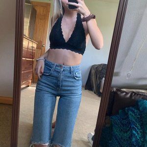 Black Halter Bralette